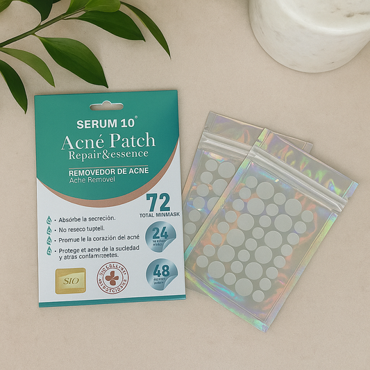 "Parches Antiacné con Hidrocoloides – Tratamiento Rápido y Discreto"